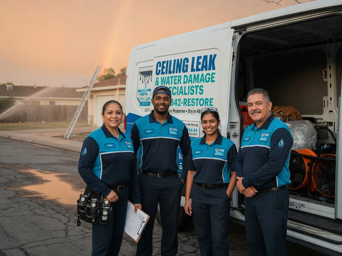 Ceiling Leak Cleanup company in Lowell, VT